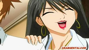 Hentai Porn Video - Captive Guy Gets Blowjob and Sucking his Cock