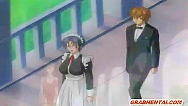 Hentai Porn Video - Captive Guy Gets Blowjob and Sucking his Cock