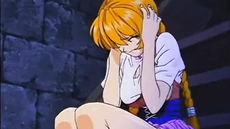 Hentai Porn Video - Chained and Squeezed for Big Tits and Monster Fucking