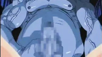 Hentai Porn Video - Chained and Squeezed for Big Tits and Monster Fucking