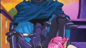 Hentai Porn Video - Chained and Squeezed for Big Tits and Monster Fucking