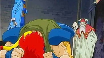 Hentai Porn Video - Chained and Squeezed for Big Tits and Monster Fucking