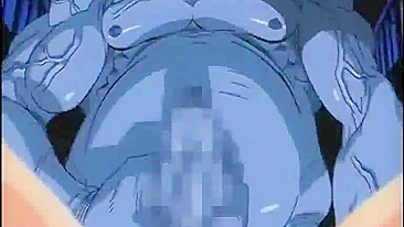 Hentai Porn Video - Chained and Squeezed for Big Tits and Monster Fucking