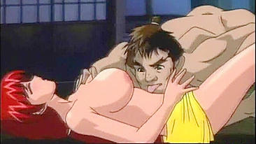 Big Boobed Japanese Anime Hentai Gets Ghetto Cock