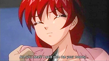 Big Boobed Japanese Anime Hentai Gets Ghetto Cock