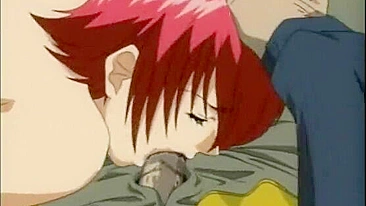 Redhead Schoolgirl Gets Sixty Nine Oral Sex in Hentai Anime