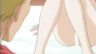 Sexy Anime Girl Gets Squeezed in the Classroom - Hentai Porn Video