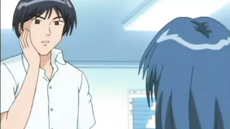 Sexy Anime Girl Gets Squeezed in the Classroom - Hentai Porn Video