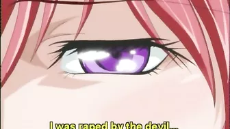 Redhead Hentai Girl in Toilet having Hot Cartoon Anime Sex