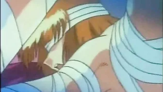 Blindfolded Injured Anime Hentai with Hard Sex