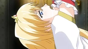 Busty Monster Fucks Blonde Futagirl in Hot Hentai Cartoon