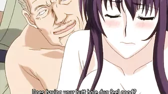 Busty Japanese Anime Hentai Double Penetration and Hard Gangbang