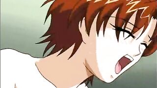 Shemale Girl's Deep Fuck and Cum in Anime Hentai