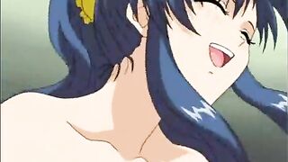 Shemale Girl's Deep Fuck and Cum in Anime Hentai
