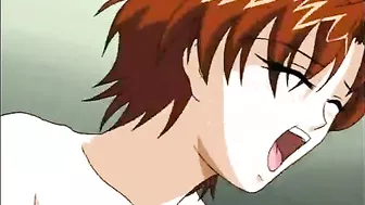 Shemale Girl's Deep Fuck and Cum in Anime Hentai