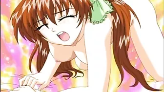 Shemale Girl's Deep Fuck and Cum in Anime Hentai