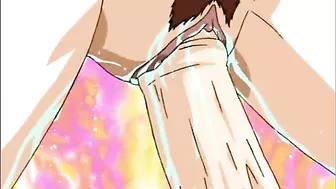 Shemale Girl's Deep Fuck and Cum in Anime Hentai