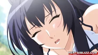 Big Tits Hentai Porn Video - Swimsuit Slammed and Fucked on the Beach