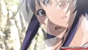 Big Tits Hentai Porn Video - Swimsuit Slammed and Fucked on the Beach