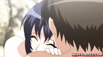 Big Tits Hentai Porn Video - Swimsuit Slammed and Fucked on the Beach