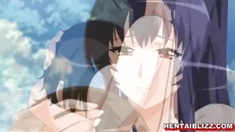 Big Tits Hentai Porn Video - Swimsuit Slammed and Fucked on the Beach