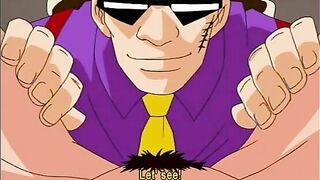 Hentai Foursome with Busty Anime Girls and Big Cocks
