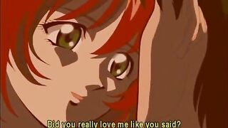 Hentai Foursome with Busty Anime Girls and Big Cocks
