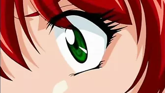 Hentai Foursome with Busty Anime Girls and Big Cocks