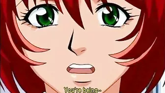 Hentai Foursome with Busty Anime Girls and Big Cocks