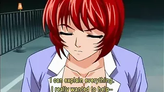 Hentai Foursome with Busty Anime Girls and Big Cocks