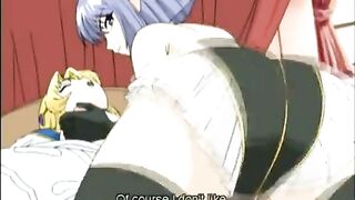 Anime Princess Threesome Assfucked