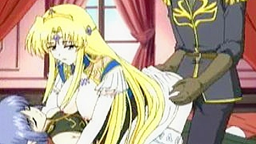 Anime Princess Threesome Assfucked