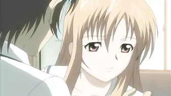 Bondage Hentai Coed Watches Friend getting fucked in classroom, anime, bondage, hentai, coed