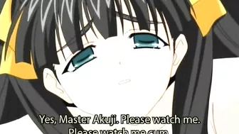 Bondage Japanese Hentai Cutie Sucking Dick and Wet Pussy Fucking, Anime Bondage, Japanese Hentai