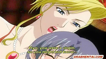 Blonde Babe Rides Stiff Dick in Steamy Hentai Anime