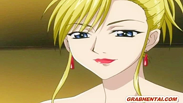 Blonde Babe Rides Stiff Dick in Steamy Hentai Anime