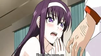 Japanese Hentai Sucking and Riding her Boss's Big Cock