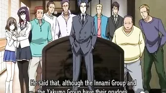 Japanese Hentai Sucking and Riding her Boss's Big Cock