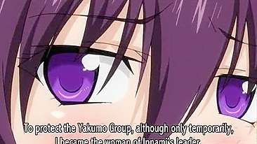 Japanese Hentai Sucking and Riding her Boss's Big Cock