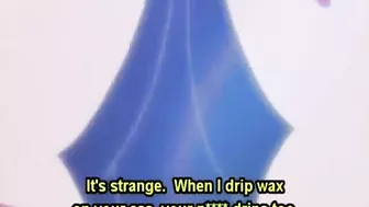 Hentai Porn Video - Chained and Dripping wax in her ass and assfucking