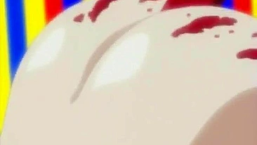 Hentai Porn Video - Chained and Dripping wax in her ass and assfucking