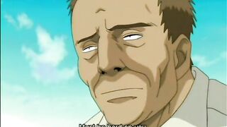 Roped Hentai Cutie Sucking And Fucking Big Cock In The Bus, anime,  roped,  hentai