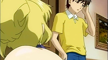 Hentai Teacher Takes Captive Student's Big Boobs for a Rough Ride