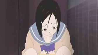 Cute Japanese Coed Gets Licked and Hardfucked in Anime Hentai