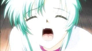 Coed Hentai Sucks Big Dick and Self-Fingers Pussy, anime, coed, hentai, sucks, bigdick
