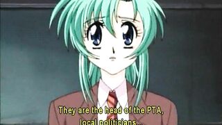 Coed Hentai Sucks Big Dick and Self-Fingers Pussy, anime, coed, hentai, sucks, bigdick