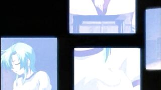 Coed Hentai Sucks Big Dick and Self-Fingers Pussy, anime, coed, hentai, sucks, bigdick