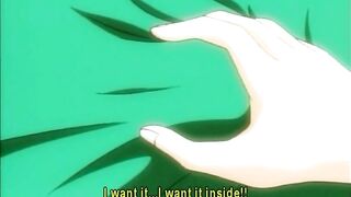 Coed Hentai Sucks Big Dick and Self-Fingers Pussy, anime, coed, hentai, sucks, bigdick