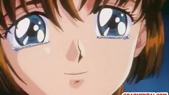 Cute Japanese Anime All-Hole Poked by Monster Tentacles