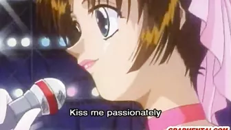 Cute Japanese Anime All-Hole Poked by Monster Tentacles